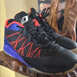 Air Jordan CP3 VII “Purple” Black and Purple Athletic Sneakers